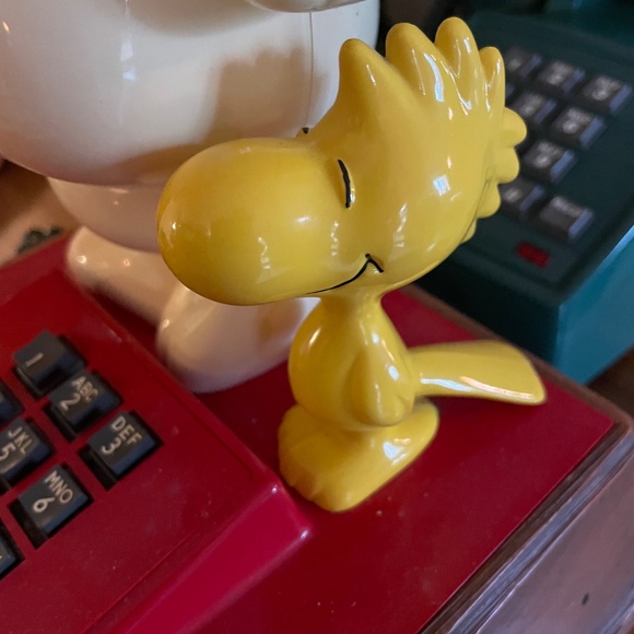Vintage Snoopy and Woodstock push button telephone - Picture 2 of 3